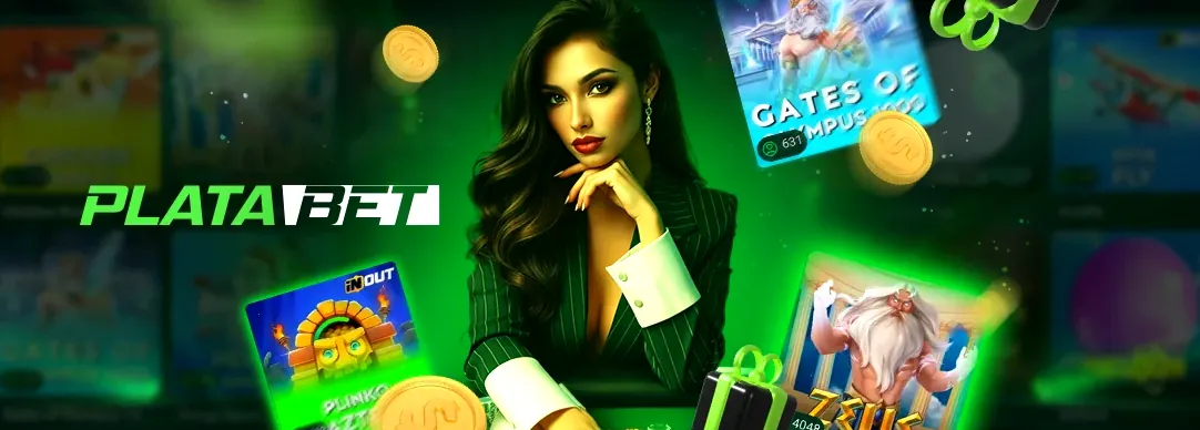 Lobby de tragamonedas del casino Platabet